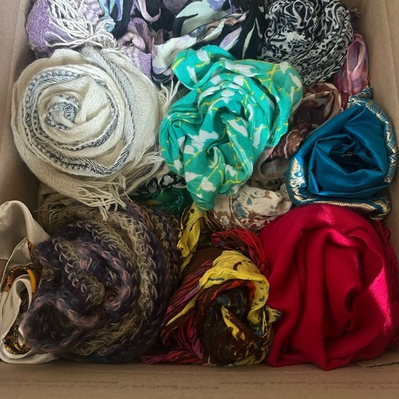 Vibrant Women's Scarf Collection - Picture 2 of 2